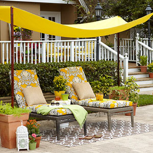 simple 4 pole canopy- DIYscoop.com