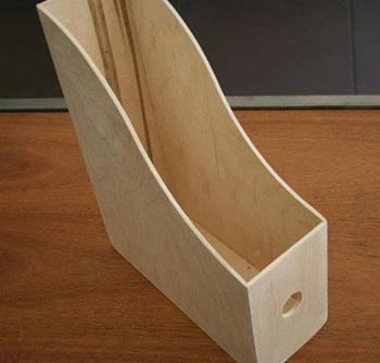 Ikea box to use as shelf- DIYscoop.com
