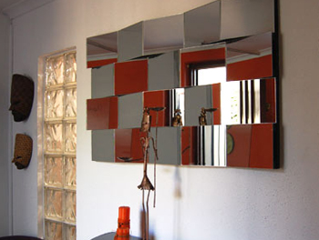 diy fractal mirror- DIYscoop.com