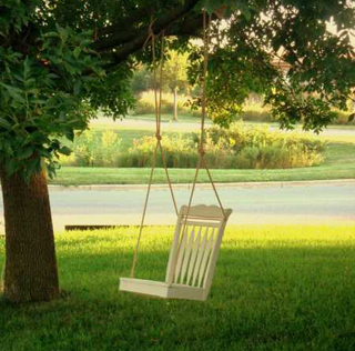 dining room chair swing- DIYscoop.com