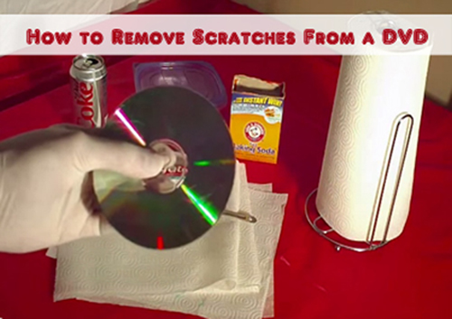 how to remove scratches from a DVD- DIYscoop.com