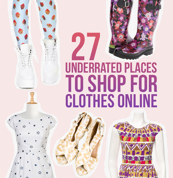 27 undervalued places to buy clothes online- DIYscoop.com