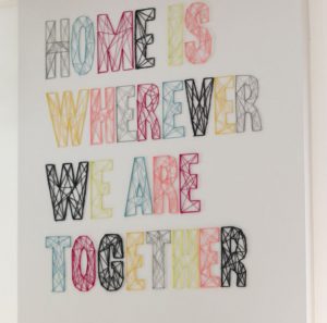 quotation string art